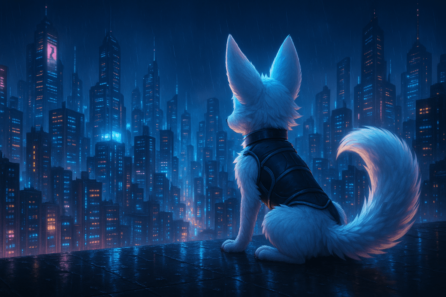 City backdrop